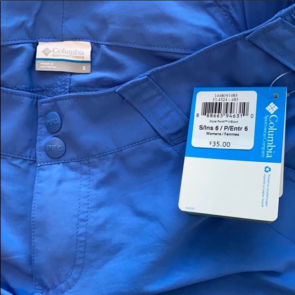 NWT 🏷 - Columbia OmniShade Performance Shorts - Picture 5 of 6